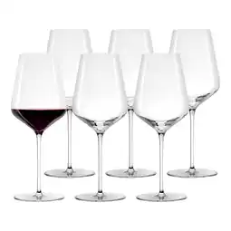 Netto Marken-Discount Stölzle Lausitz Bordeauxgläser Starlight 675 ml 6er Set Angebot