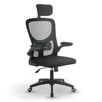 Netto Marken-Discount Juskys Bürostuhl Baltimore mit Rollen & Armlehne - Schreibtischstuhl ergonomisch - Stuhl - Schwarz Angebot