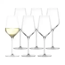 Netto Marken-Discount Stölzle Lausitz Weißweingläser Starlight 410 ml 6er Set Angebot