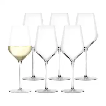 Netto Marken-Discount Stölzle Lausitz Weißweingläser Starlight 410 ml 6er Set Angebot