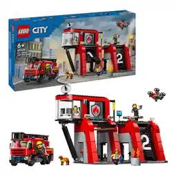 Netto Marken-Discount LEGO City Feuerwehrstation mit Drehleiterfahrzeug Angebot