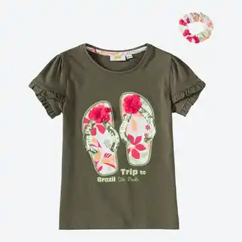 NKD Kinder-Mädchen-T-Shirt mit Haarband, 2-teilig Angebot