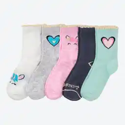 NKD Kinder-Mädchen-Socken, 5er-Pack Angebot