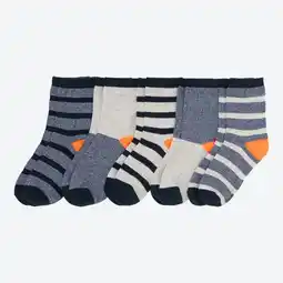 NKD Jungen-Socken mit Baumwolle, 5er Pack Angebot