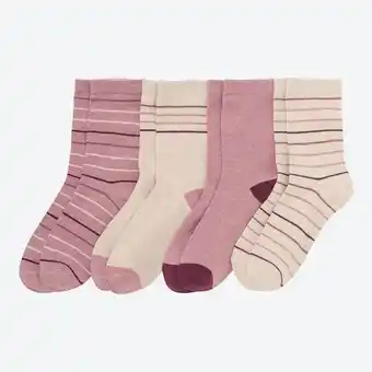 NKD Damen-Socken in verschiedenen Designs, 4er-Pack Angebot