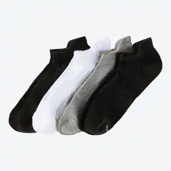 NKD Herren-Sport-Sneaker-Socken mit Belüftungsstruktur, 4er-Pack Angebot