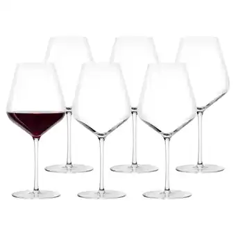 Netto Marken-Discount Stölzle Lausitz Burgundergläser Starlight 820 ml 6er Set Angebot