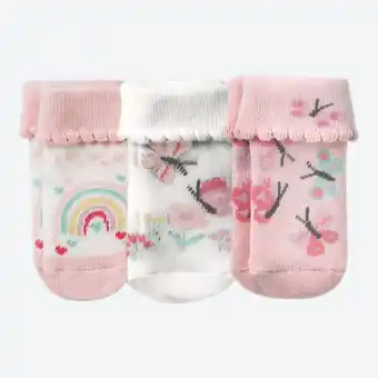 NKD Baby-Mädchen-Frotteesocken mit Umschlag Angebot
