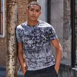 NKD Herren-T-Shirt mit Allover-Print Angebot