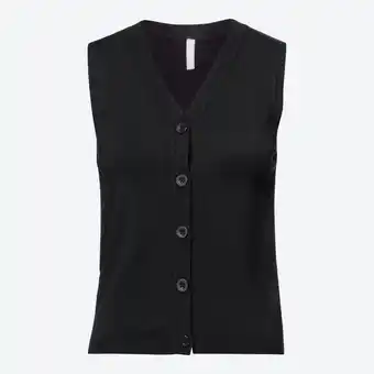 NKD Damen-Feinstrickweste mit Knopfleiste Angebot