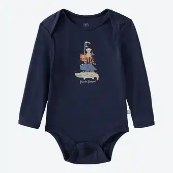 NKD Baby-Jungen-Body mit Tier-Pyramiden-Motiv Angebot