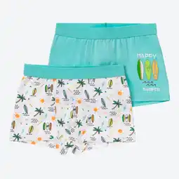 NKD Kinder-Jungen-Retroshorts mit Print, 2er-Pack Angebot