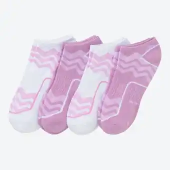 NKD Damen-Sneaker-Socken mit Mesh, 4er-Pack Angebot