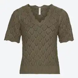 NKD Damen-Ajourpullover mit Lurex Angebot