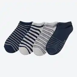 NKD Damen-Sneakersocken in verschiedenen Designs, 4er-Pack Angebot