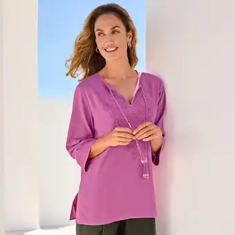 NKD Damen-Bluse aus Viskose und Leinen Angebot