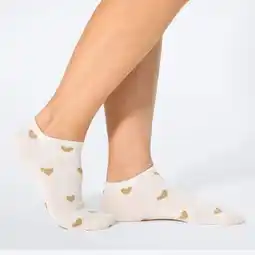 NKD Damen-Sneaker-Socken mit Glitter, 4er-Pack Angebot