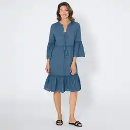NKD Damen-Kleid mit Rüschen und Stickerei Angebot