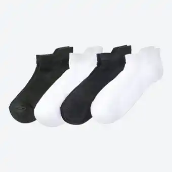 NKD Damen-Sport-Sneaker-Socken mit Belüftungsstruktur, 4er-Pack Angebot