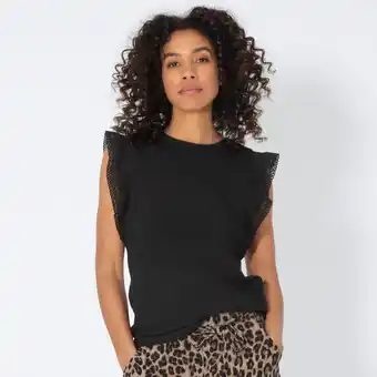 NKD Damen-T-Shirt mit Flügelärmeln Angebot