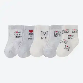 NKD Baby-Socken mit niedlichem Design, 5er-Pack Angebot