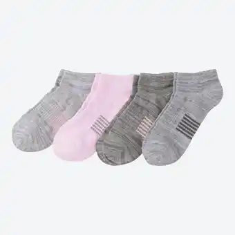 NKD Damen-Sport-Sneaker-Socken mit Dehnungszone, 4er-Pack Angebot