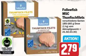 AEZ Followfish MSC Thunfischfilets Angebot