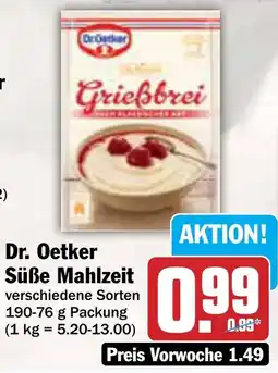 AEZ Dr. Oetker Süße Mahlzeit Angebot
