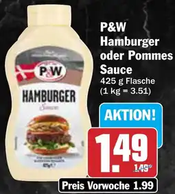 AEZ P&W Hamburger oder Pommes Sauce Angebot