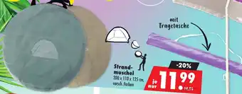 Mäc Geiz Strandmuschel Angebot