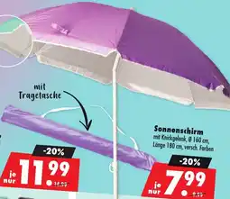 Mäc Geiz Sonnenschirm Angebot