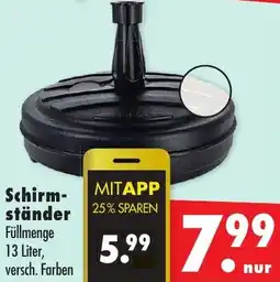Mäc Geiz Schirmständer Angebot