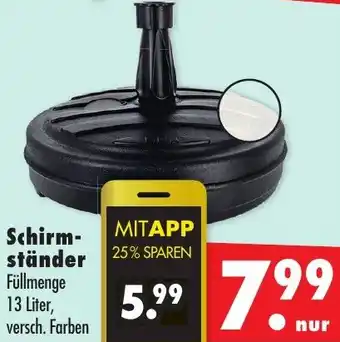 Mäc Geiz Schirmständer Angebot