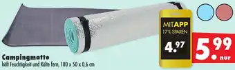 Mäc Geiz Campingmatte Angebot