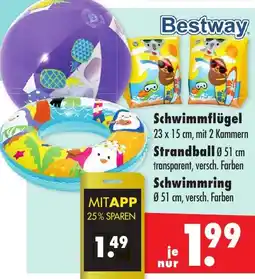 Mäc Geiz Bestway Schwimmflügel Angebot