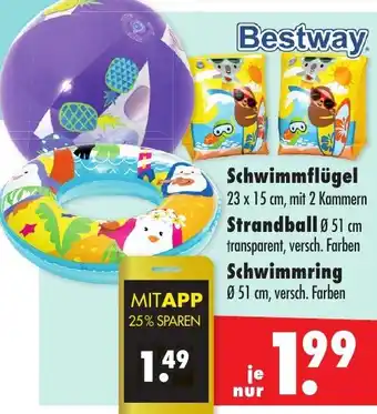 Mäc Geiz Bestway Schwimmflügel Angebot