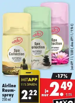 Mäc Geiz Airline Raumspray Angebot