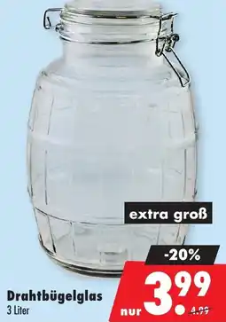 Mäc Geiz Drahtbügelglas Angebot
