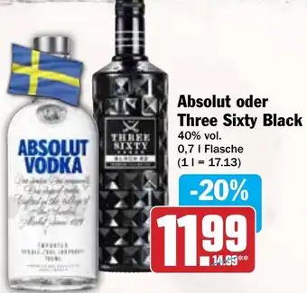 AEZ Absolut oder Three Sixty Black Angebot