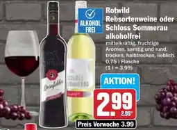 AEZ Rotwild Rebsortenweine oder Schloss Sommerau alkoholfrei Angebot