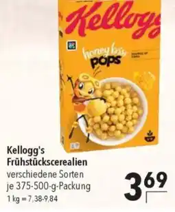 CITTI Markt Kellogg's Frühstückscerealien Angebot