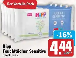 AEZ Hipp Feuchttücher Sensitive Angebot