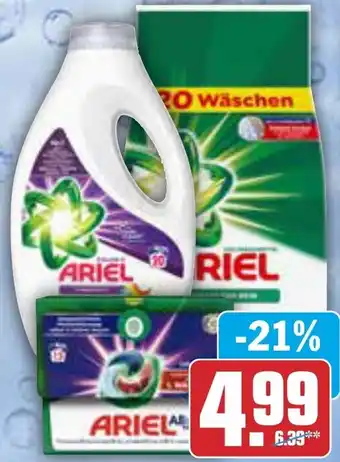AEZ Ariel Waschmittel Pulver, Flüssig oder Pods Angebot