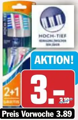 AEZ Dr. Best Hoch-Tief Zahnbürste Angebot