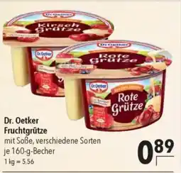 CITTI Markt Dr. Oetker Fruchtgrūtze Angebot