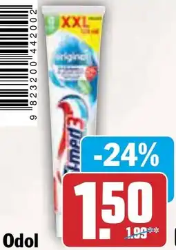 AEZ Odol med 3 Zahncreme oder med 3 Zahncreme Plus Angebot
