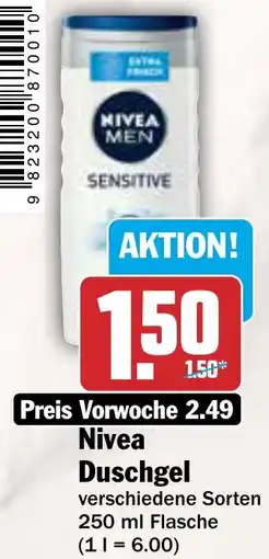AEZ Nivea Duschgel Angebot