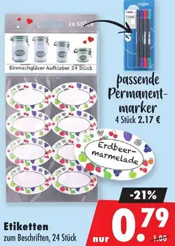 Mäc Geiz Etiketten Angebot