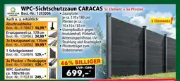 Norma WPC–Sichtschutzzaun CARACAS Angebot