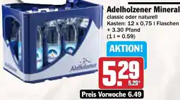 AEZ Adelholzener Mineralwasser Angebot
